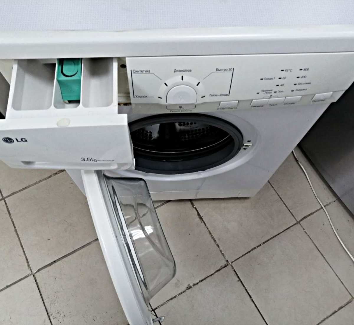 LG 3,5кг 800об/мин 